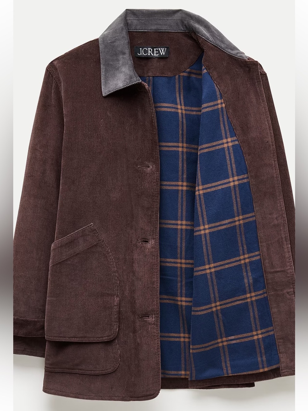 J. Crew Women's 1986 Barn Jacket in corduroy Medium